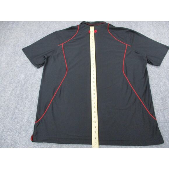 USC Trojans Shirt Mens XL Black Red Nike Dri Fit Polo NCAA College Football - Picture 5 of 16